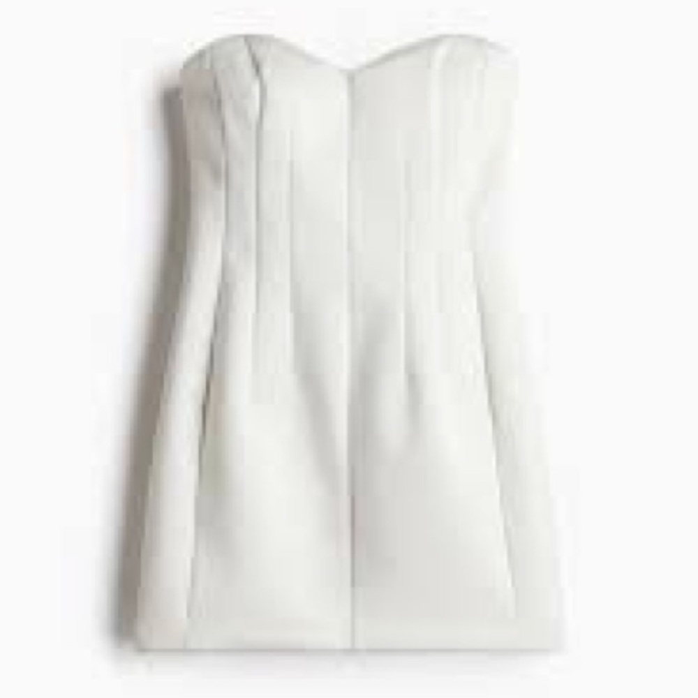 H&M Cream Mini Dress
